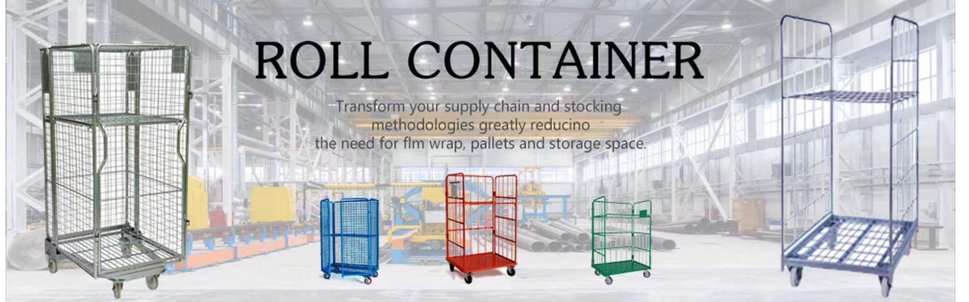 contêiner de rolo, recipiente de arame, gaiola,Qingdao Rewell Logistics Equipment Co., Ltd